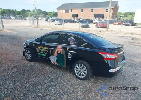 2015 Nissan Sentra S из США, поврежденный, VIN 3N1AB7AP7FY274008